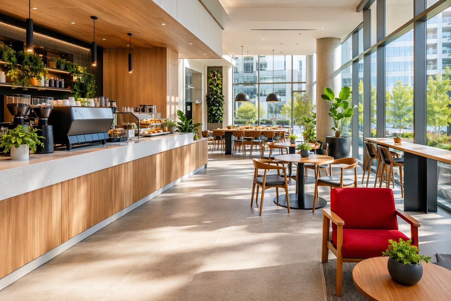 New Cafe Development - illustration, Jake Team LLC