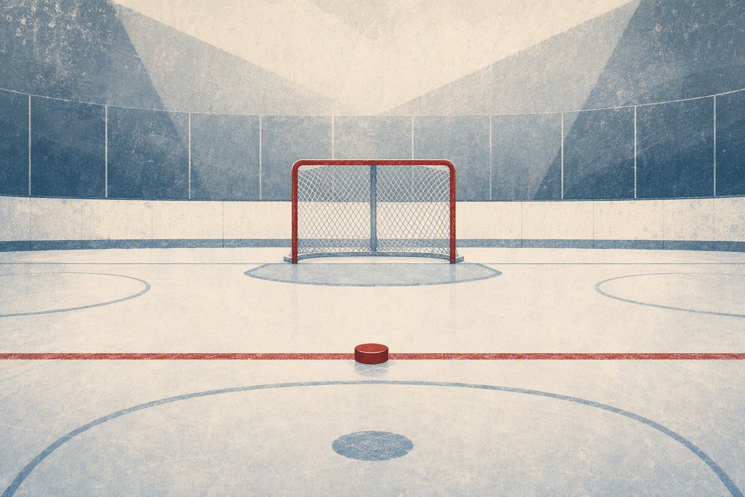 Hockey Shootout - illustration, Jake Team LLC
