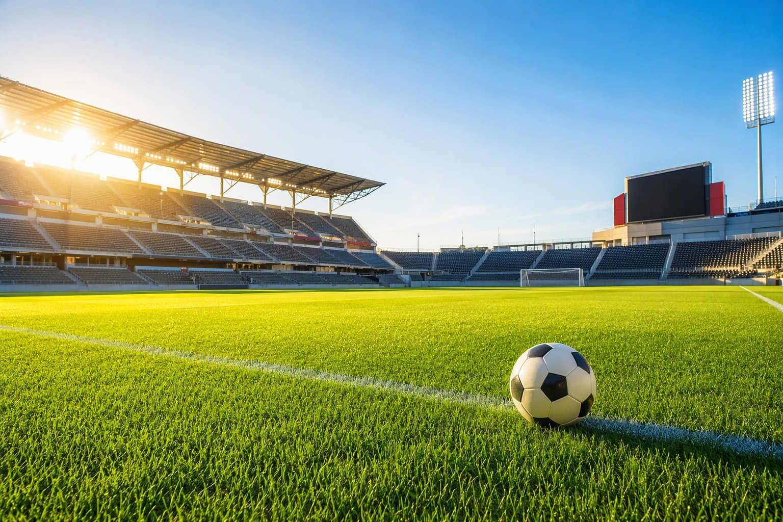 Soccer Stadium - illustration, Jake Team LLC