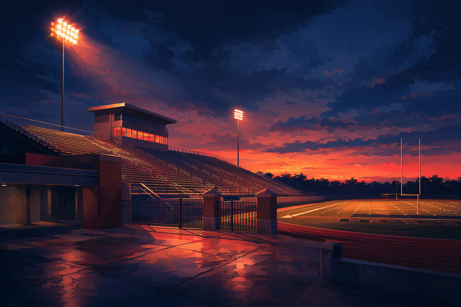 High school sports - illustration, Jake Team LLC