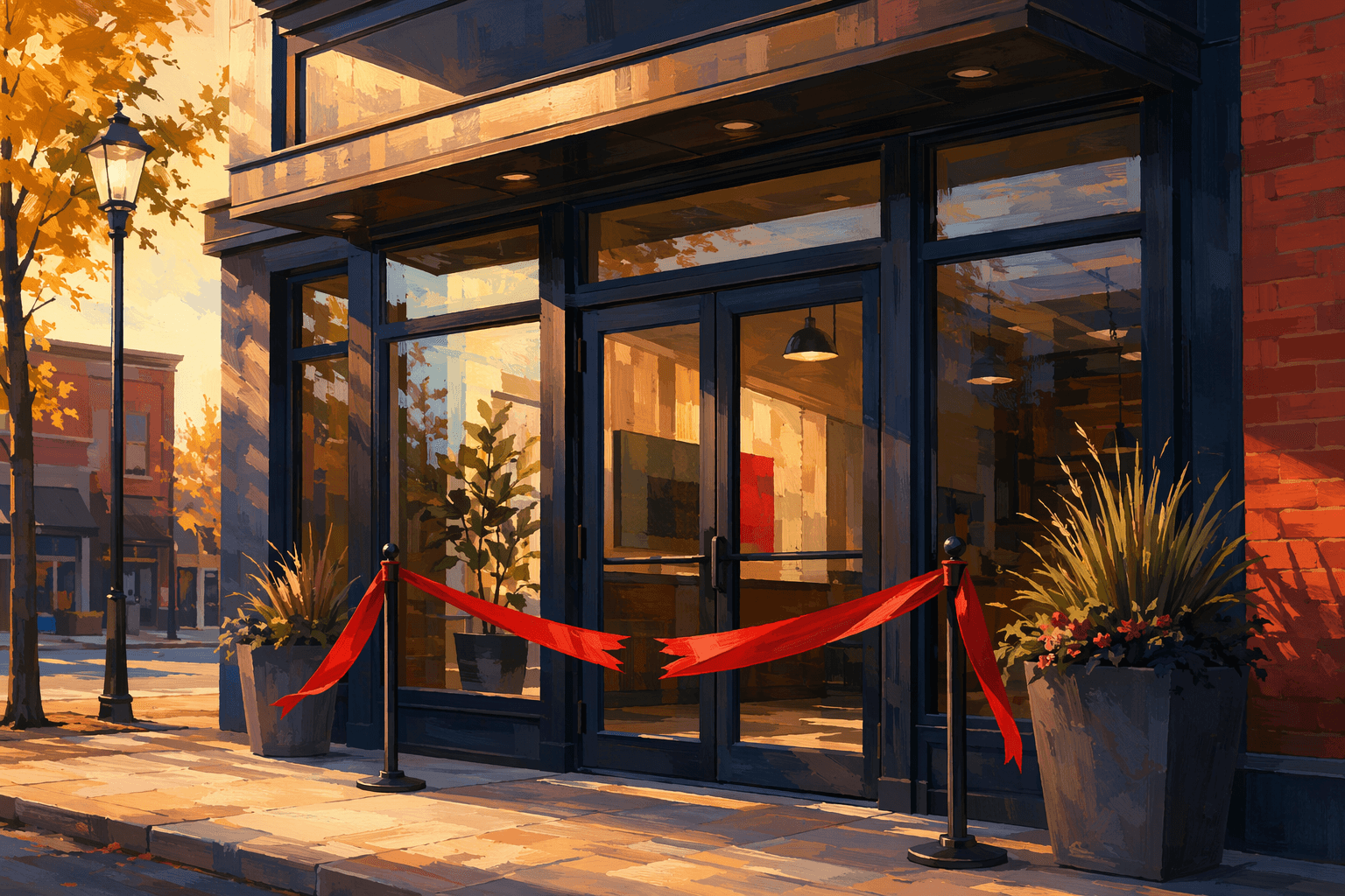 New business opening - illustration, Jake Team LLC