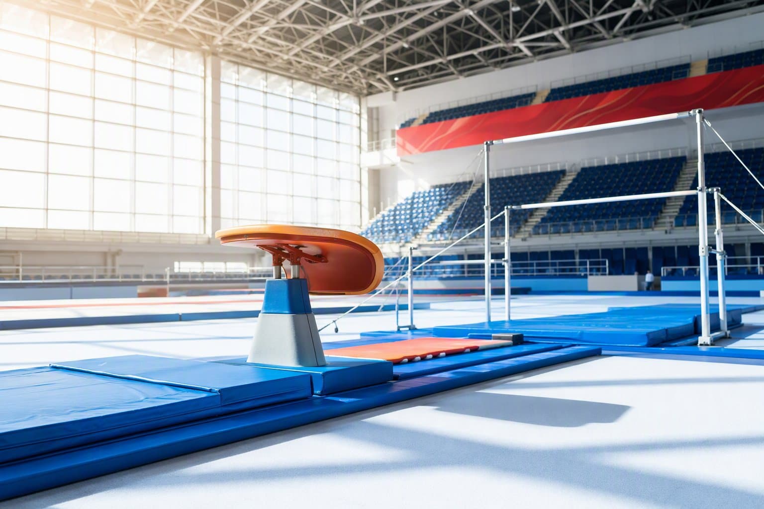 Gymnastics Victory - illustration, Jake Team LLC