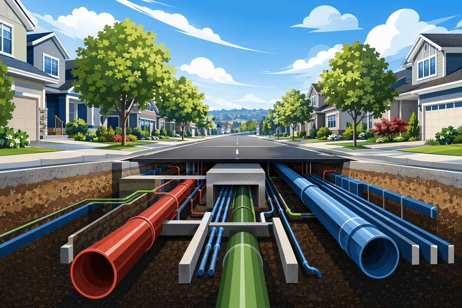 Infrastructure upgrade - illustration, Jake Team LLC