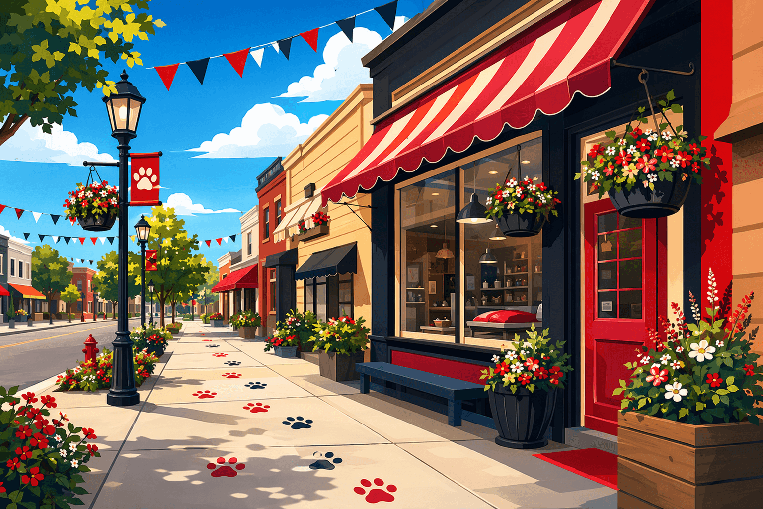 Dog parade - illustration, Jake Team LLC