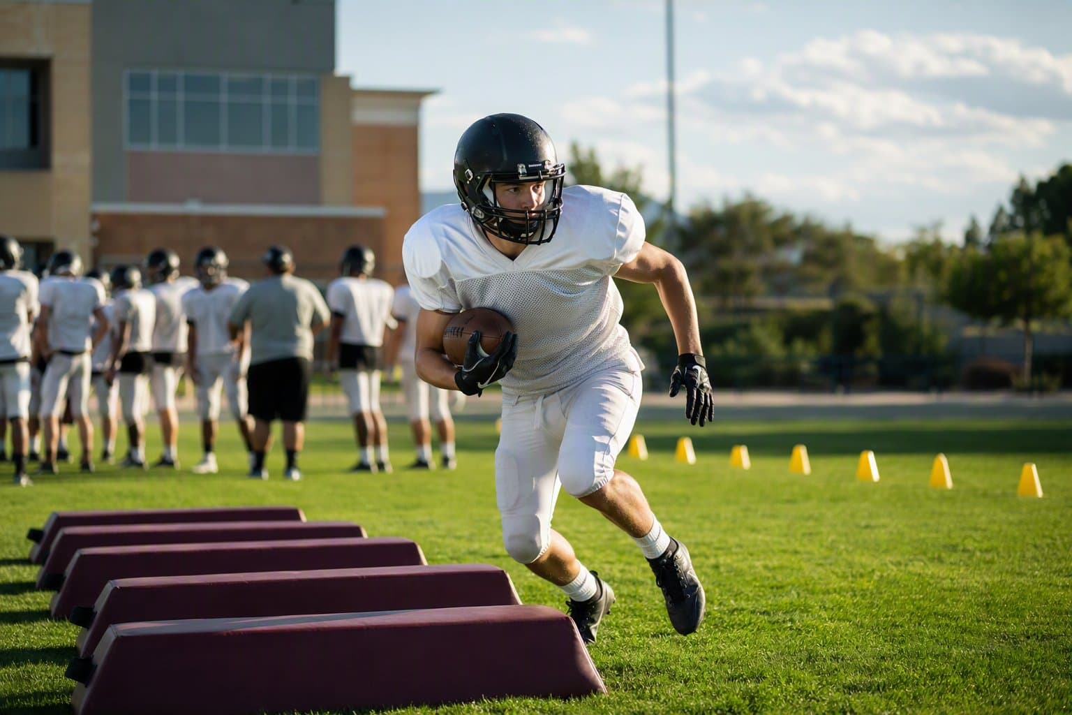 High School Football - illustration, Jake Team LLC