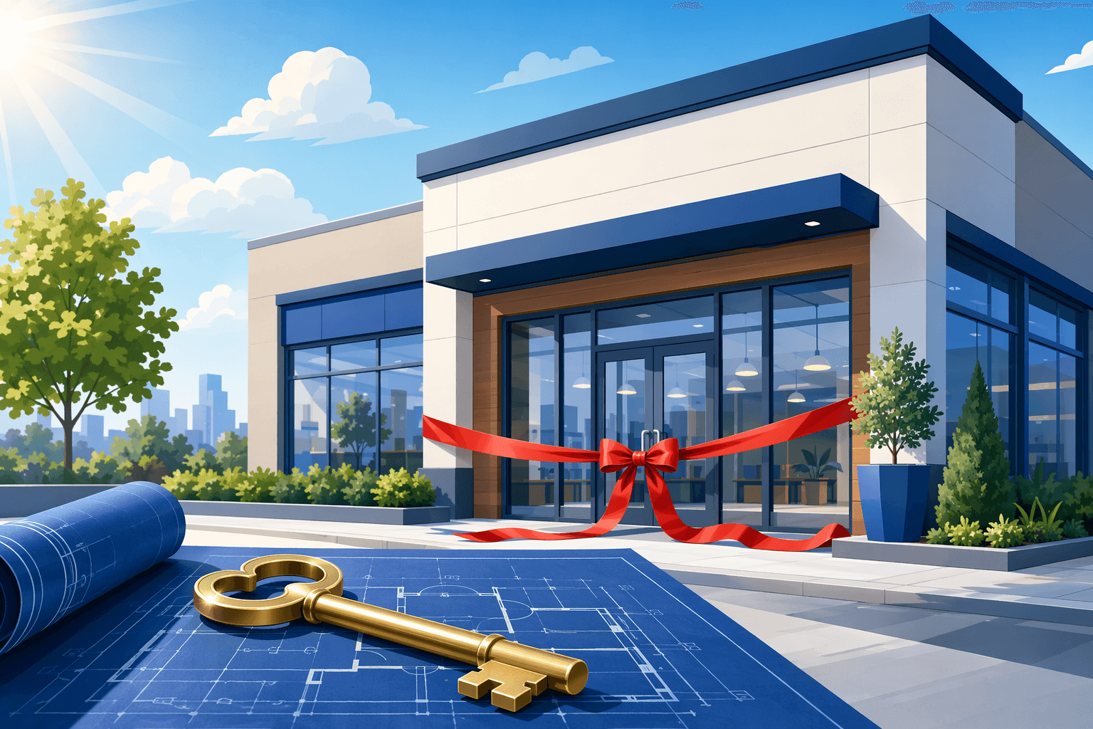 Burger Chain Expansion - illustration, Jake Team LLC