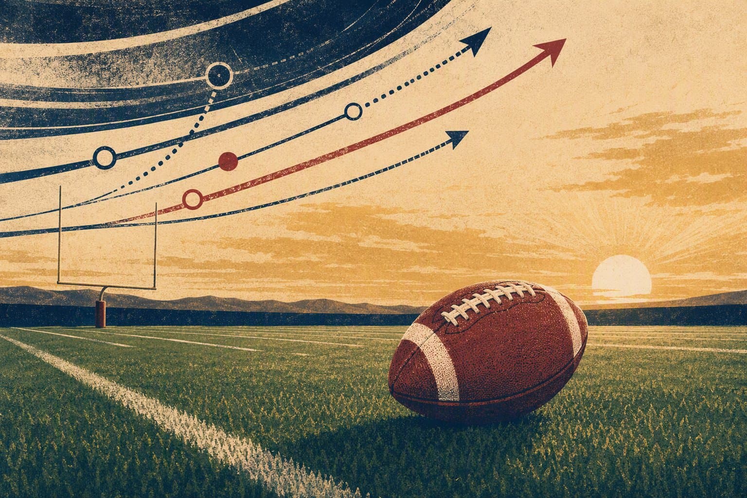 Football Victory - illustration, Jake Team LLC
