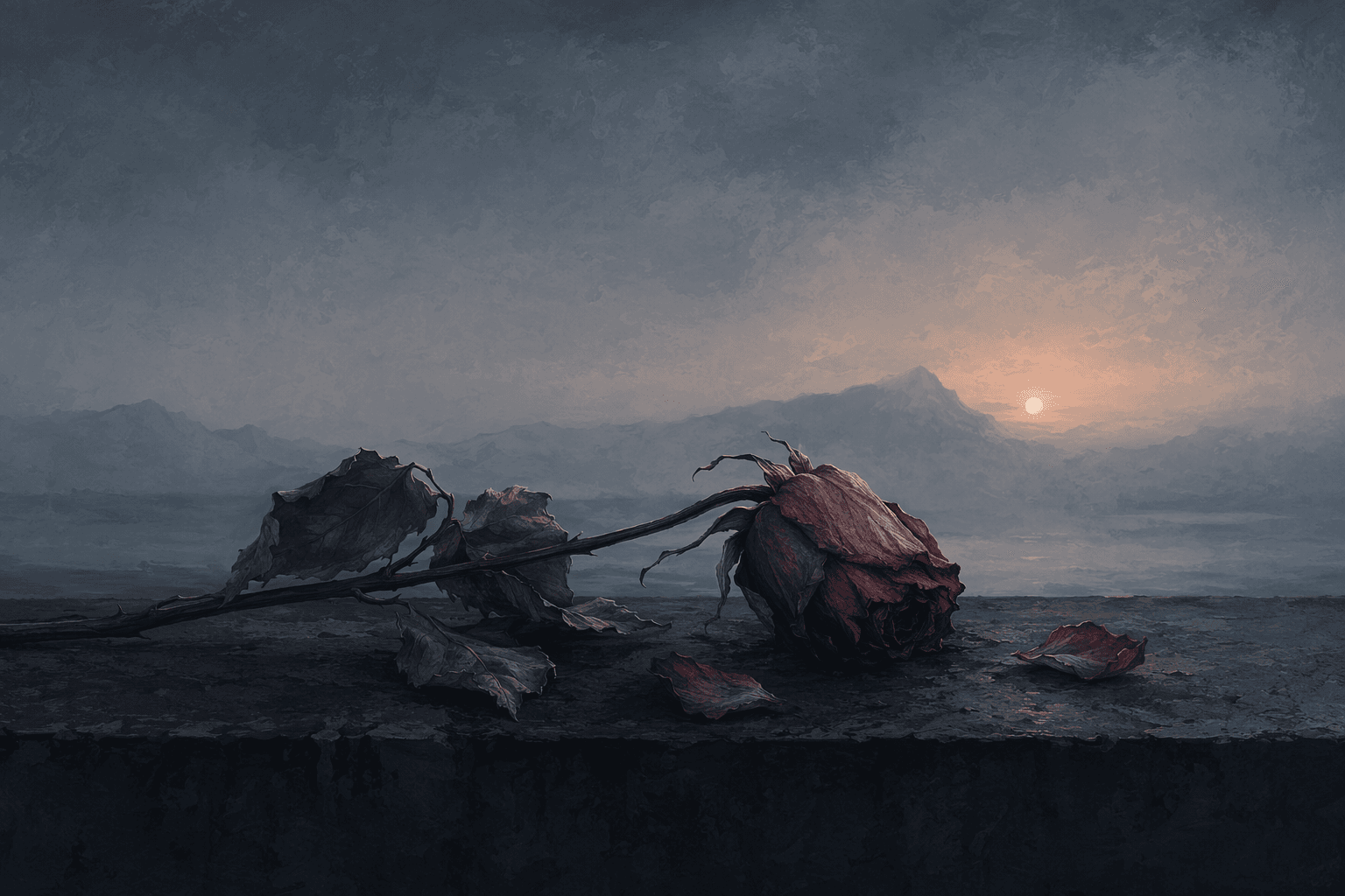Tragic Loss - illustration, Jake Team LLC