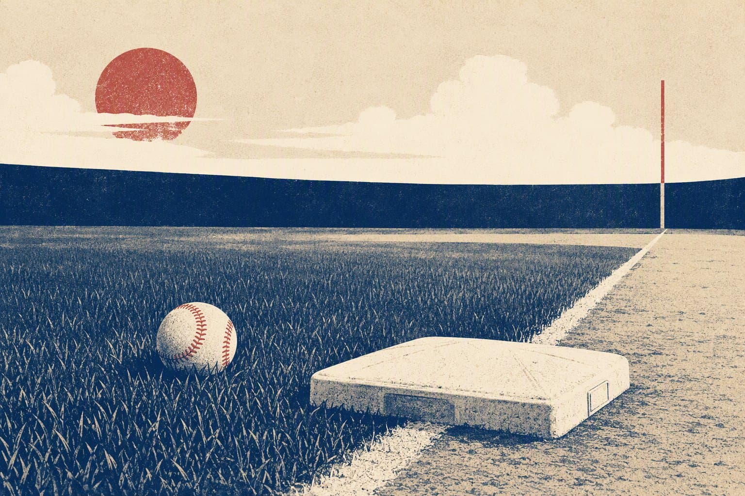 Baseball Victory - illustration, Jake Team LLC