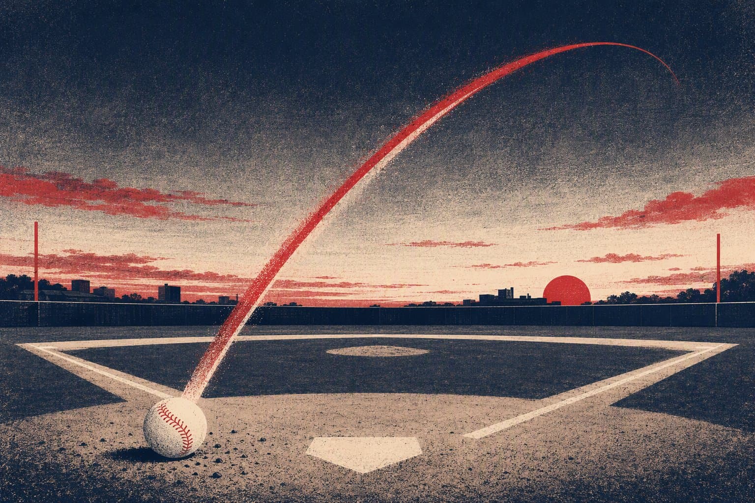 Baseball Power Surge - illustration, Jake Team LLC