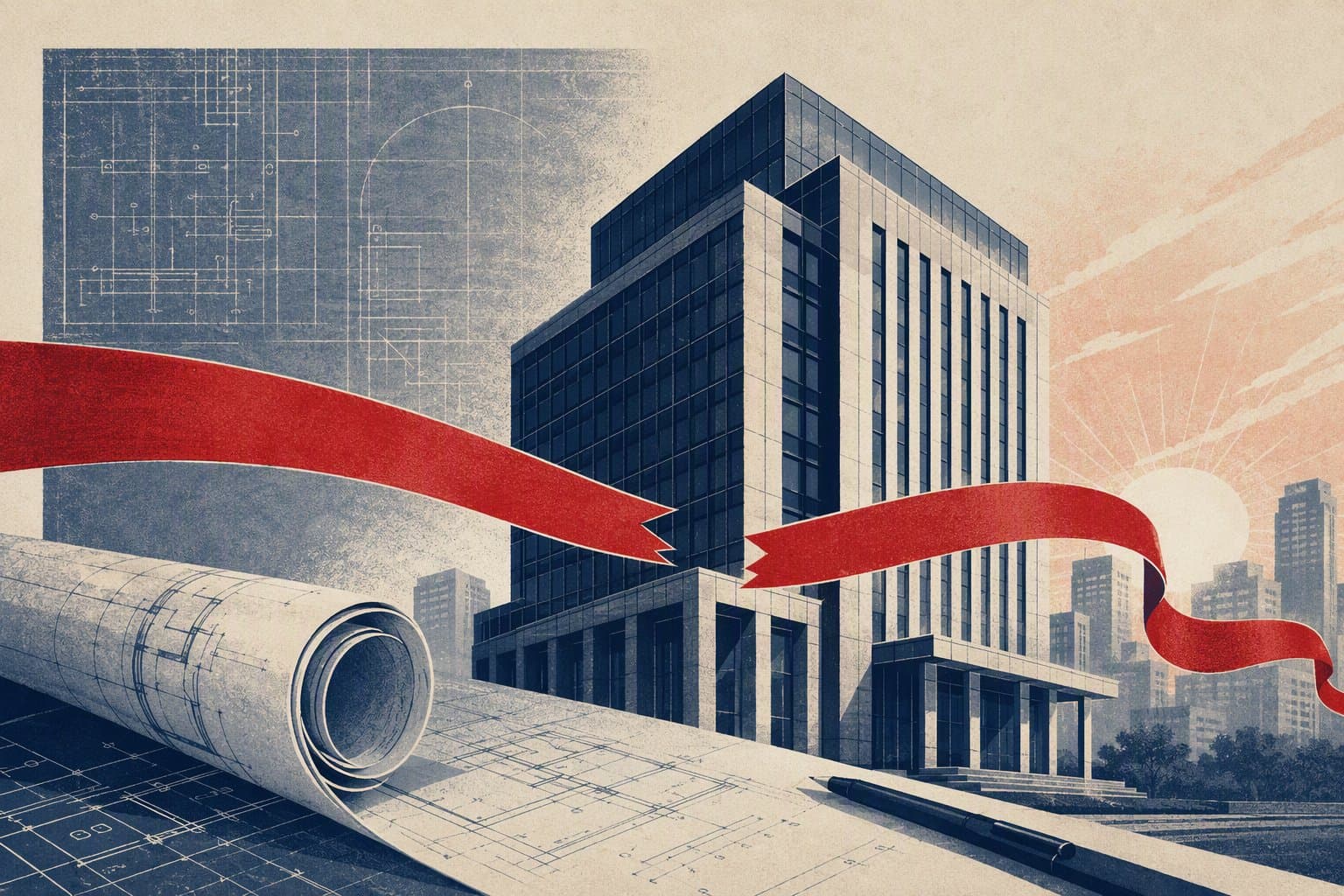 Corporate Expansion - illustration, Jake Team LLC