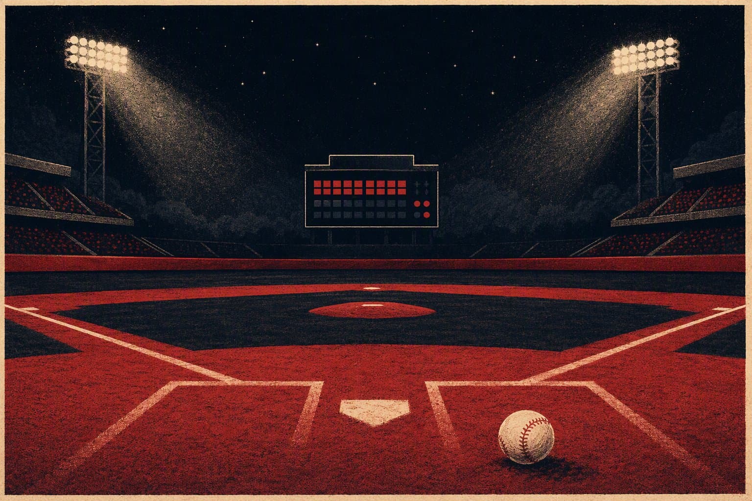 Baseball Victory - illustration, Jake Team LLC