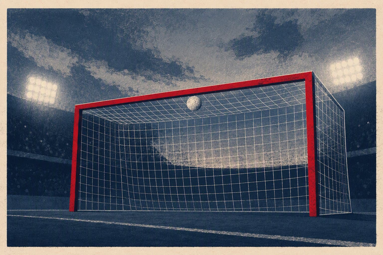 Stoppage-Time Victory - illustration, Jake Team LLC