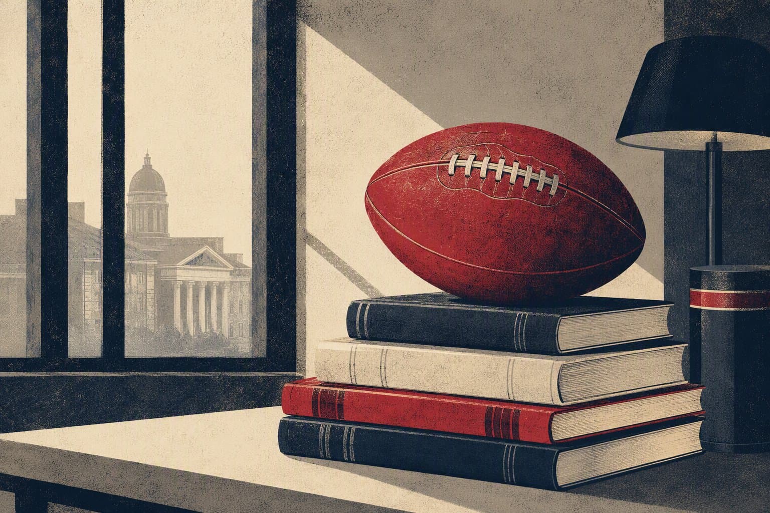 school sports legacy - illustration, Jake Team LLC