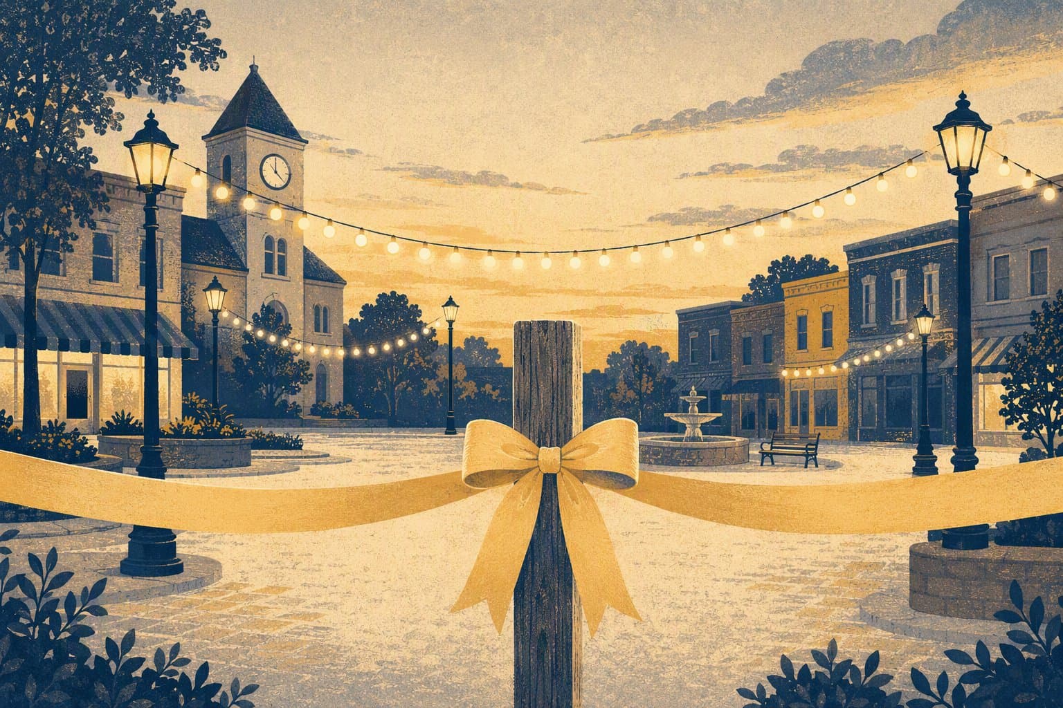 Grand Opening Celebration - illustration, Jake Team LLC