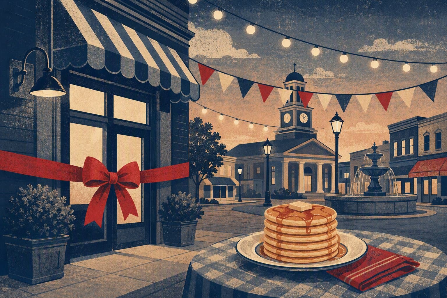 New Restaurant Opening - illustration, Jake Team LLC