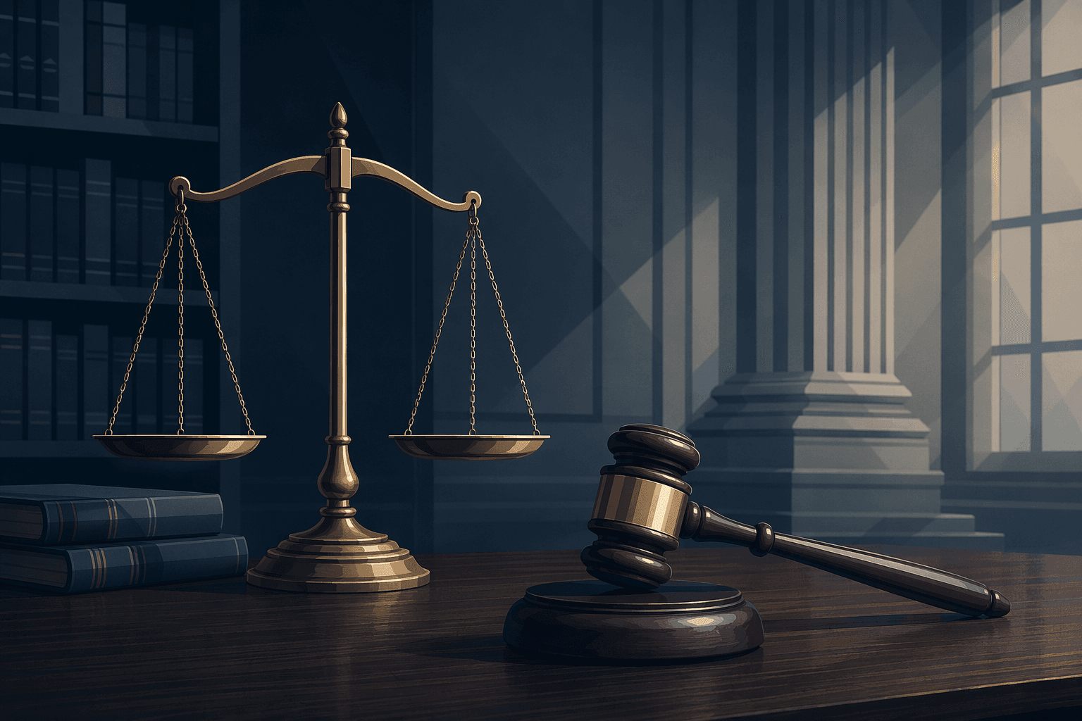 Justice and Consequence - illustration, Jake Team LLC