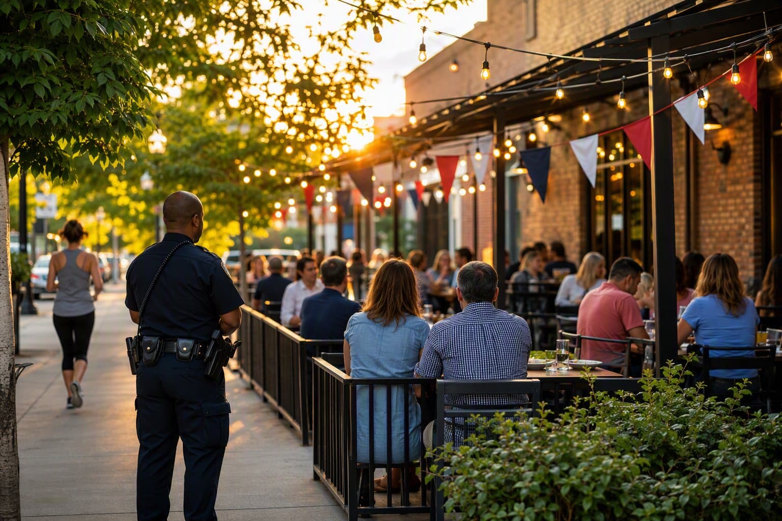 local dining safety - illustration, Jake Team LLC