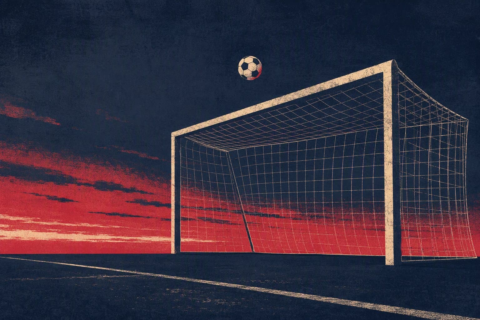 Late Goal Thriller - illustration, Jake Team LLC
