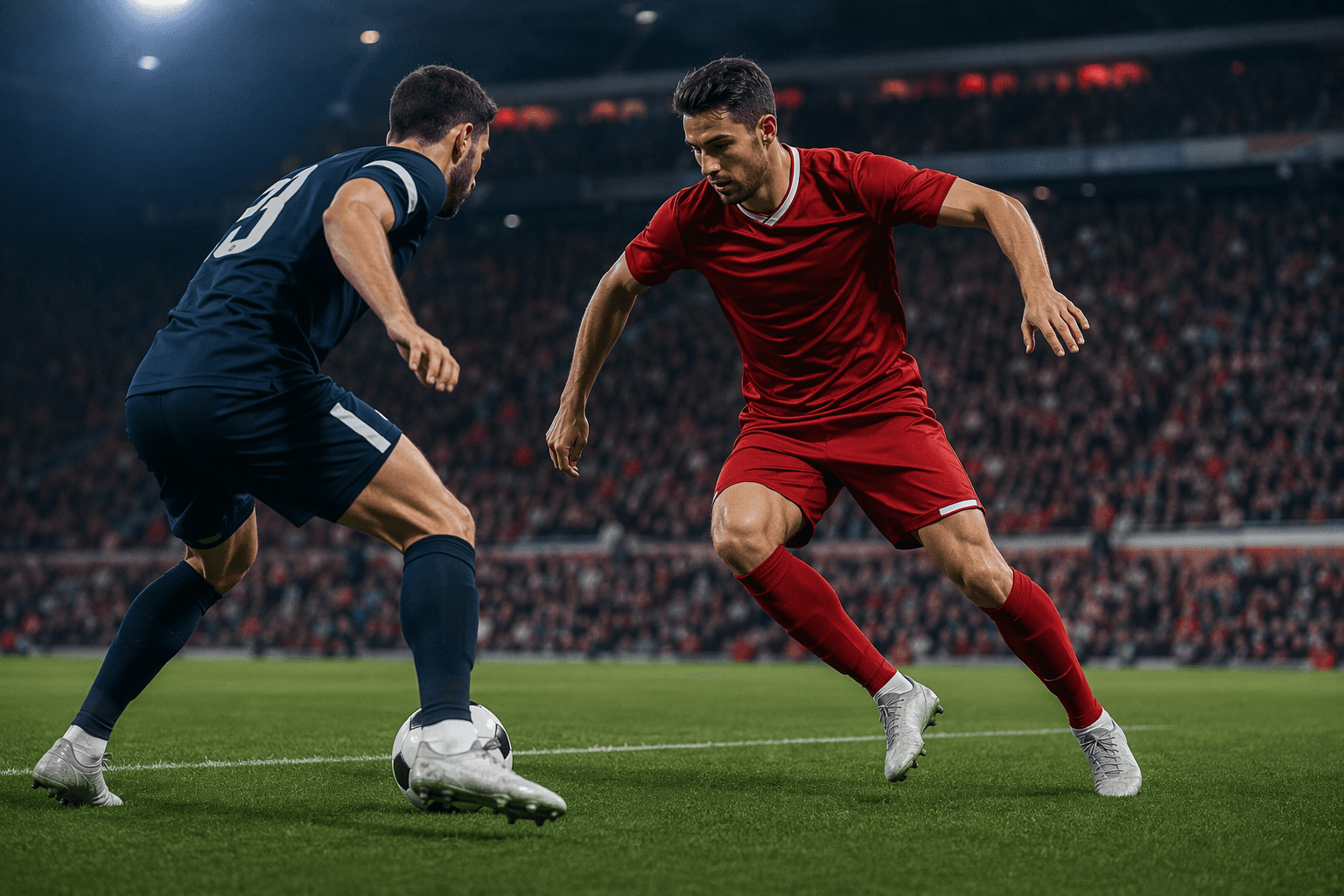 Soccer match tension - illustration, Jake Team LLC
