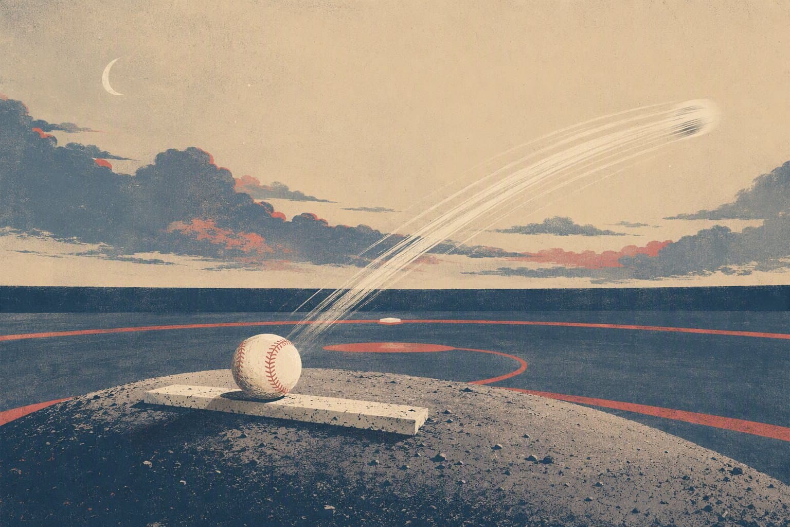 Pitching Dominance - illustration, Jake Team LLC