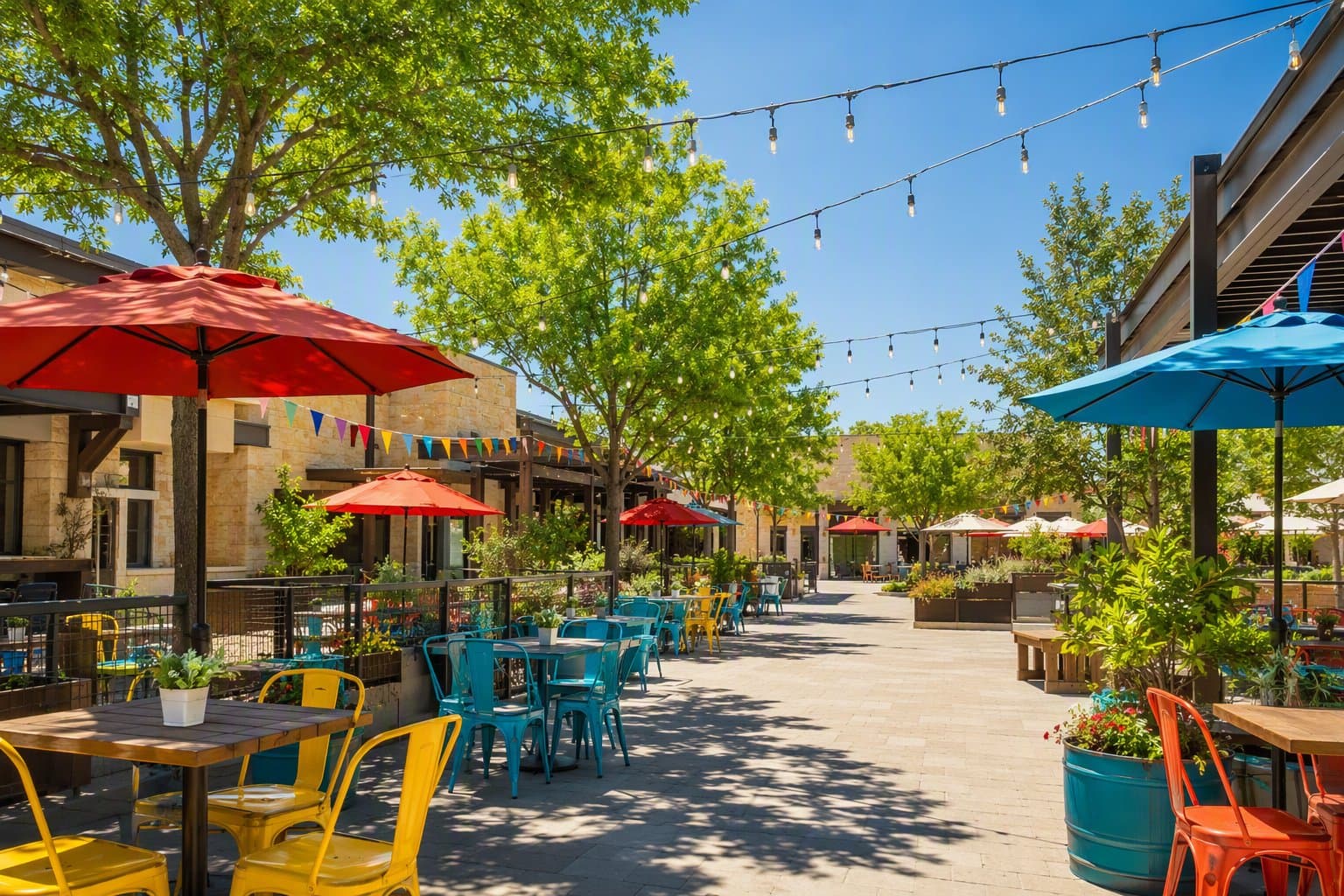 Outdoor Dining - illustration, Jake Team LLC
