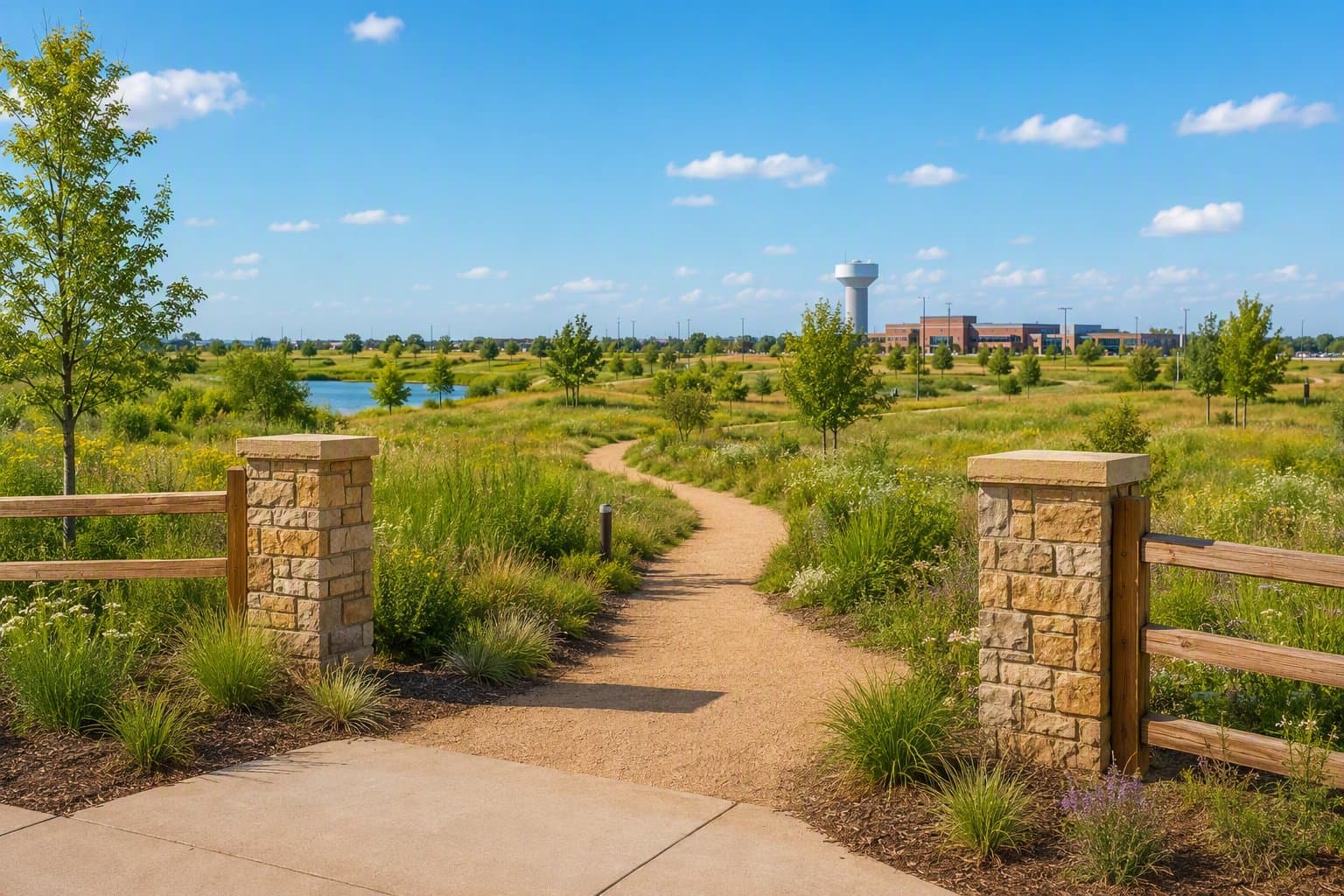 Frisco Community Park - illustration, Jake Team LLC