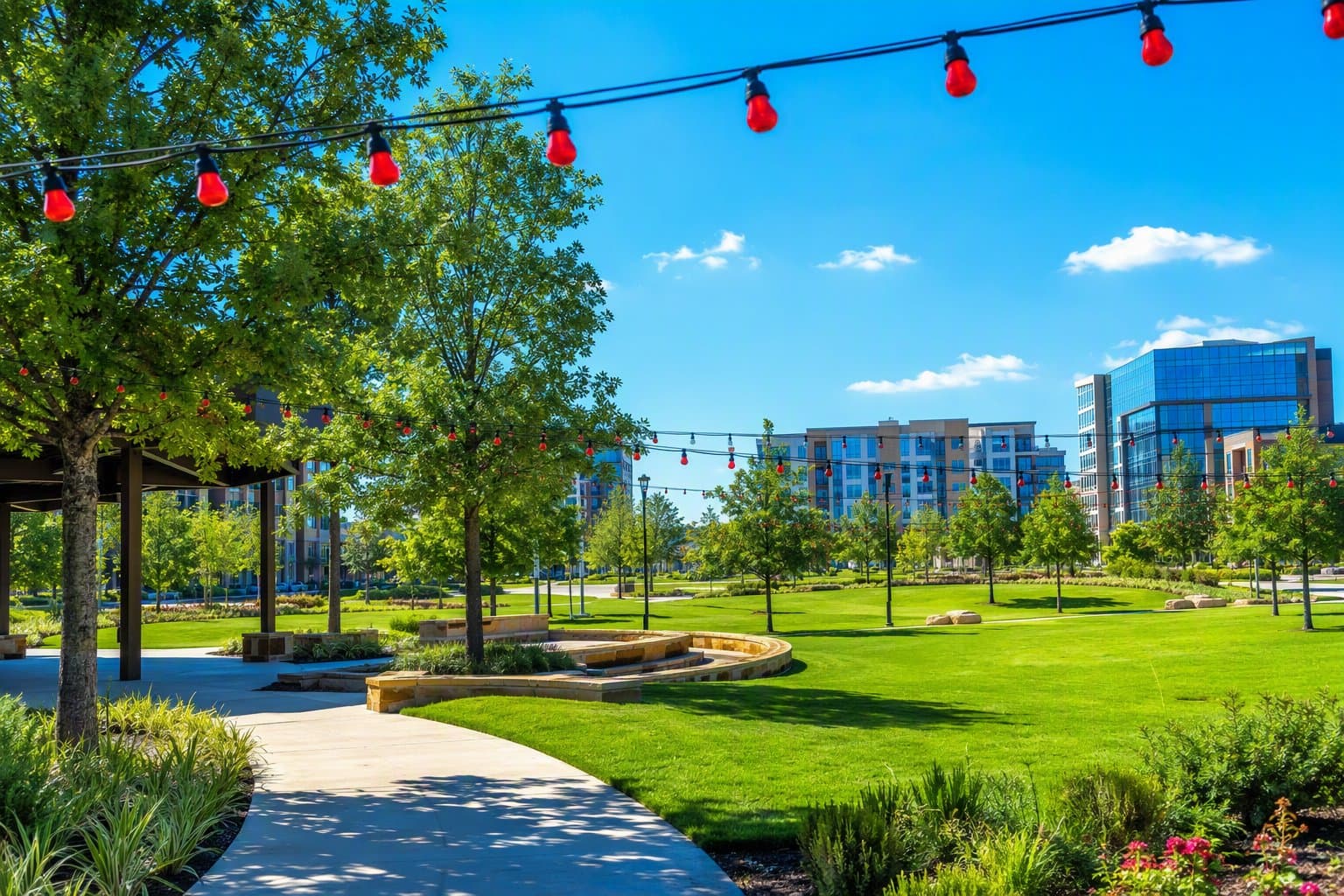 Frisco community park - illustration, Jake Team LLC