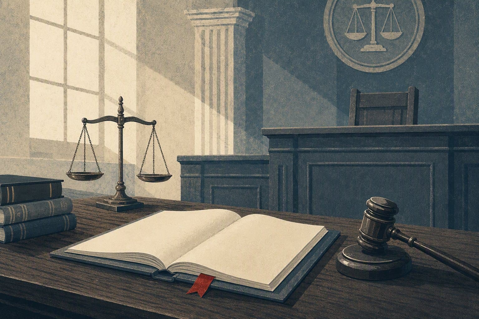 AI Court Transcripts - illustration, Jake Team LLC