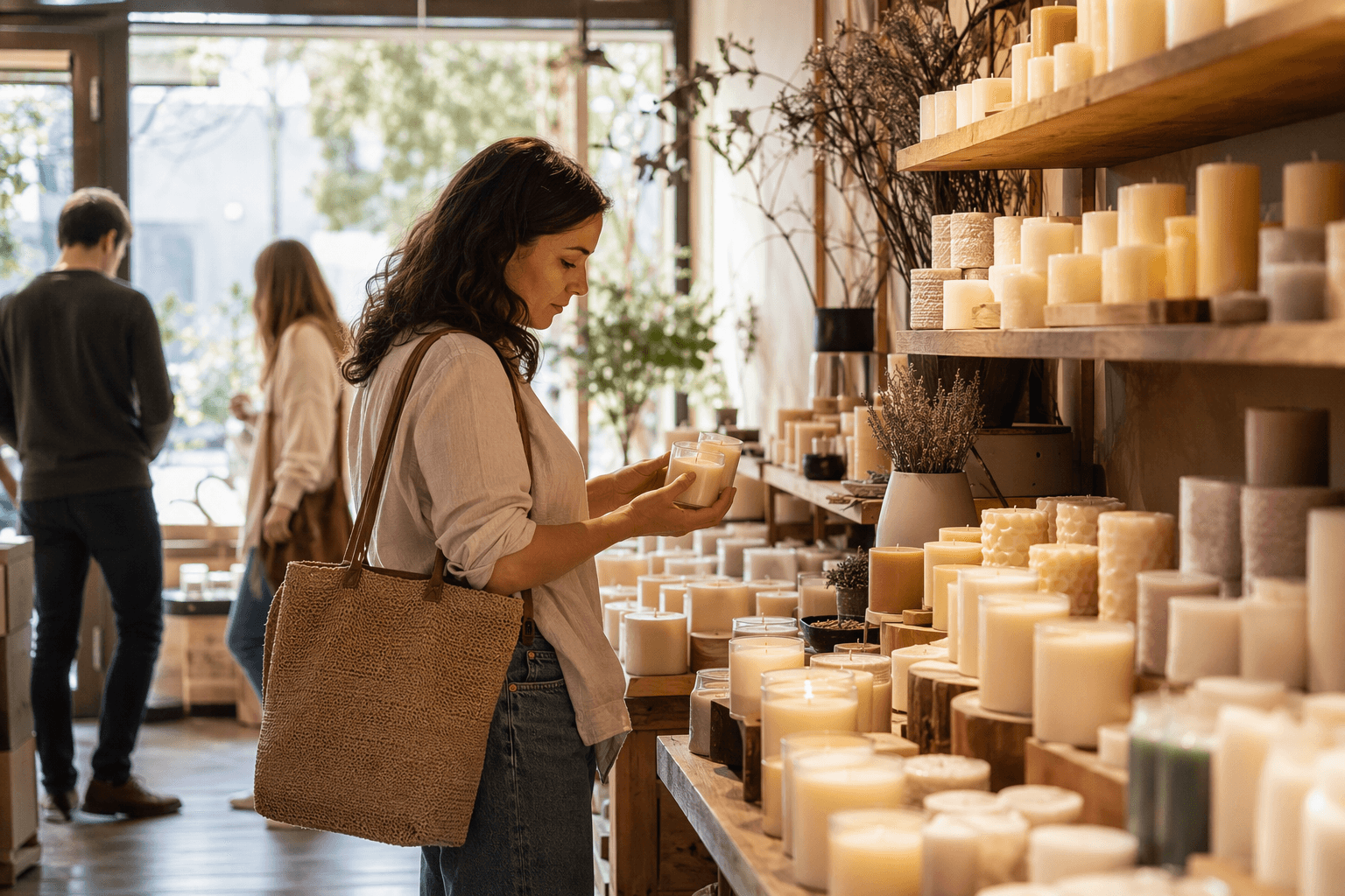 Candle Shop Interior - illustration, Jake Team LLC