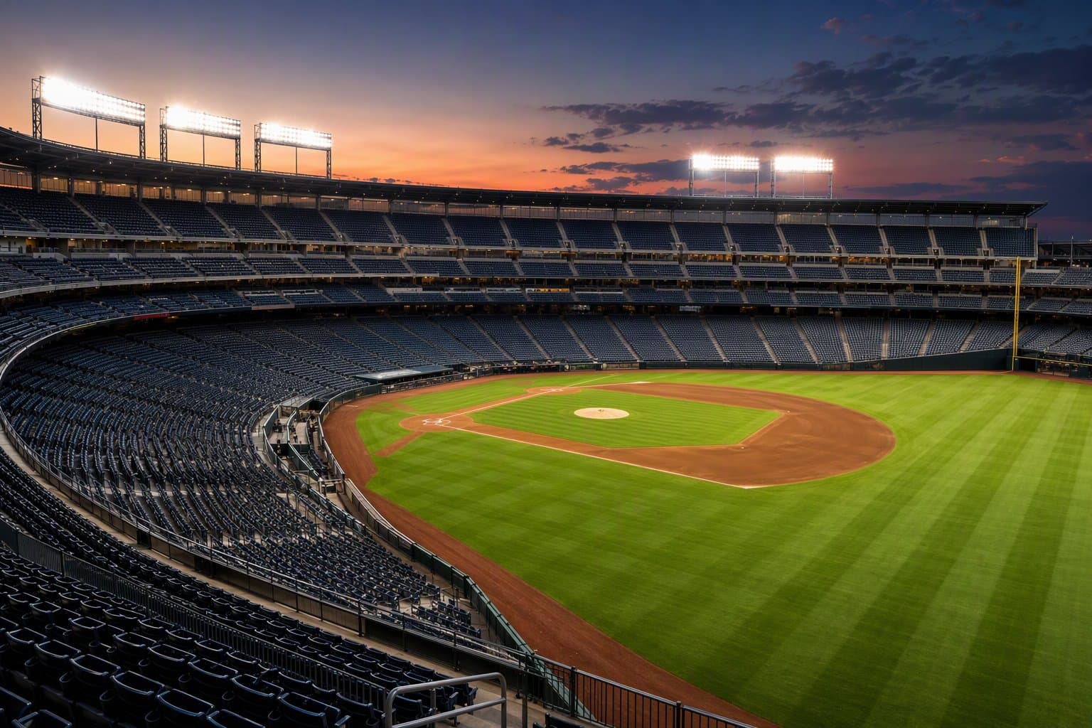 MLB Baseball Field - illustration, Jake Team LLC