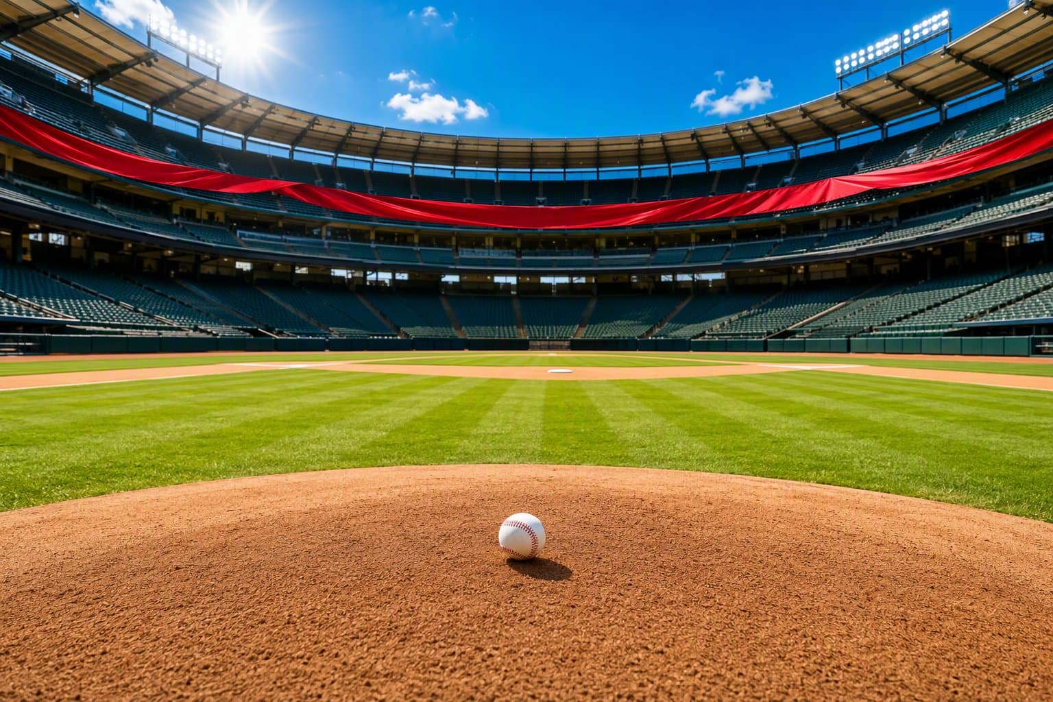 Baseball Stadium - illustration, Jake Team LLC