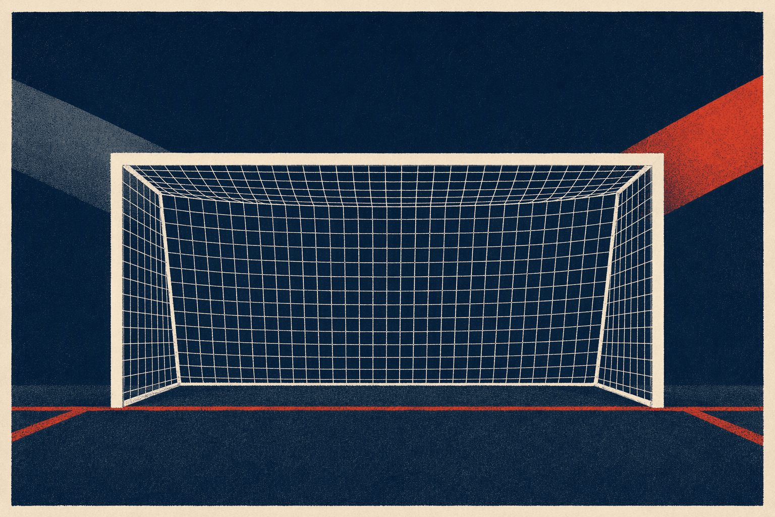 soccer victory clean sheet - illustration, Jake Team LLC