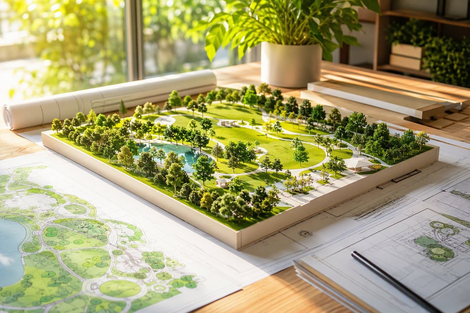 Park Expansion Plan - illustration, Jake Team LLC