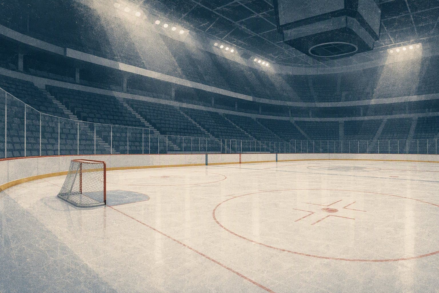 hockey arena victory - illustration, Jake Team LLC