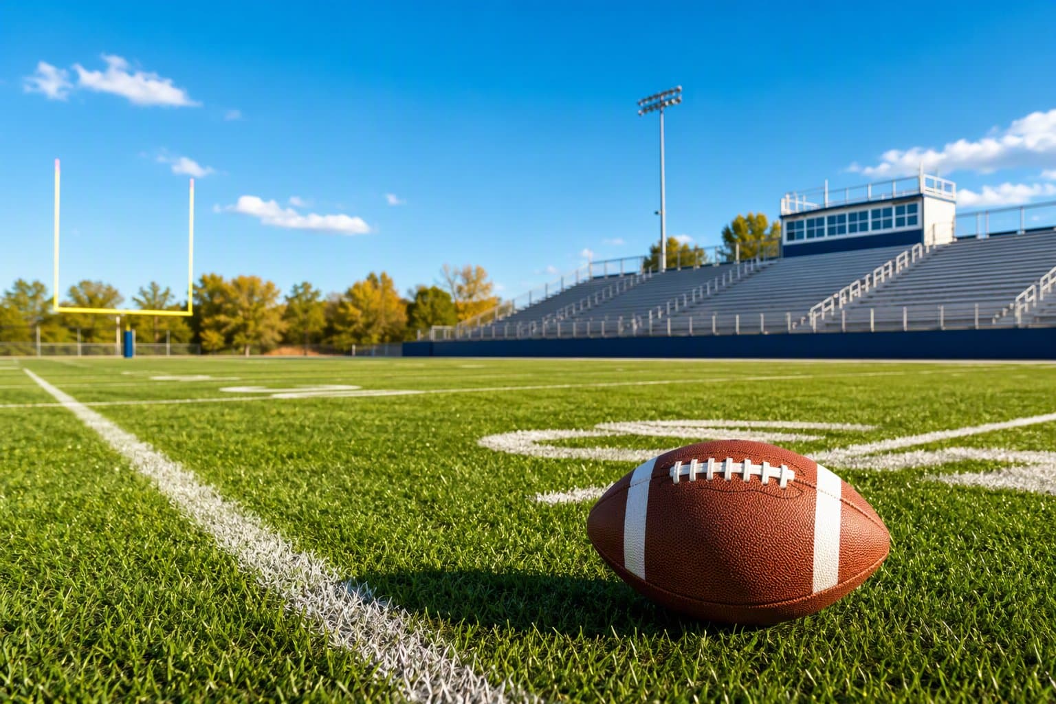 high school football district - illustration, Jake Team LLC