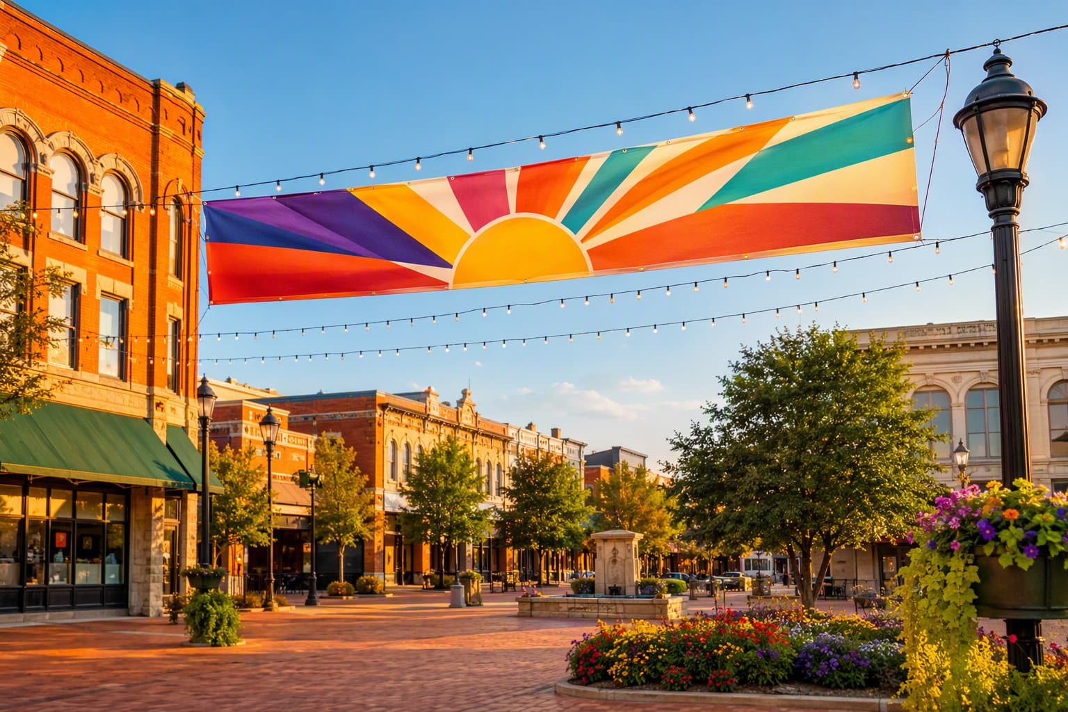 community festival gathering - illustration, Jake Team LLC