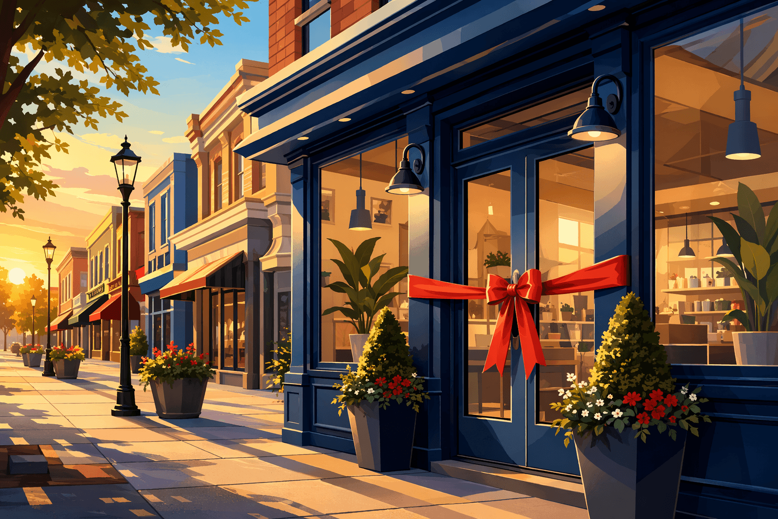 New Business Opening - illustration, Jake Team LLC