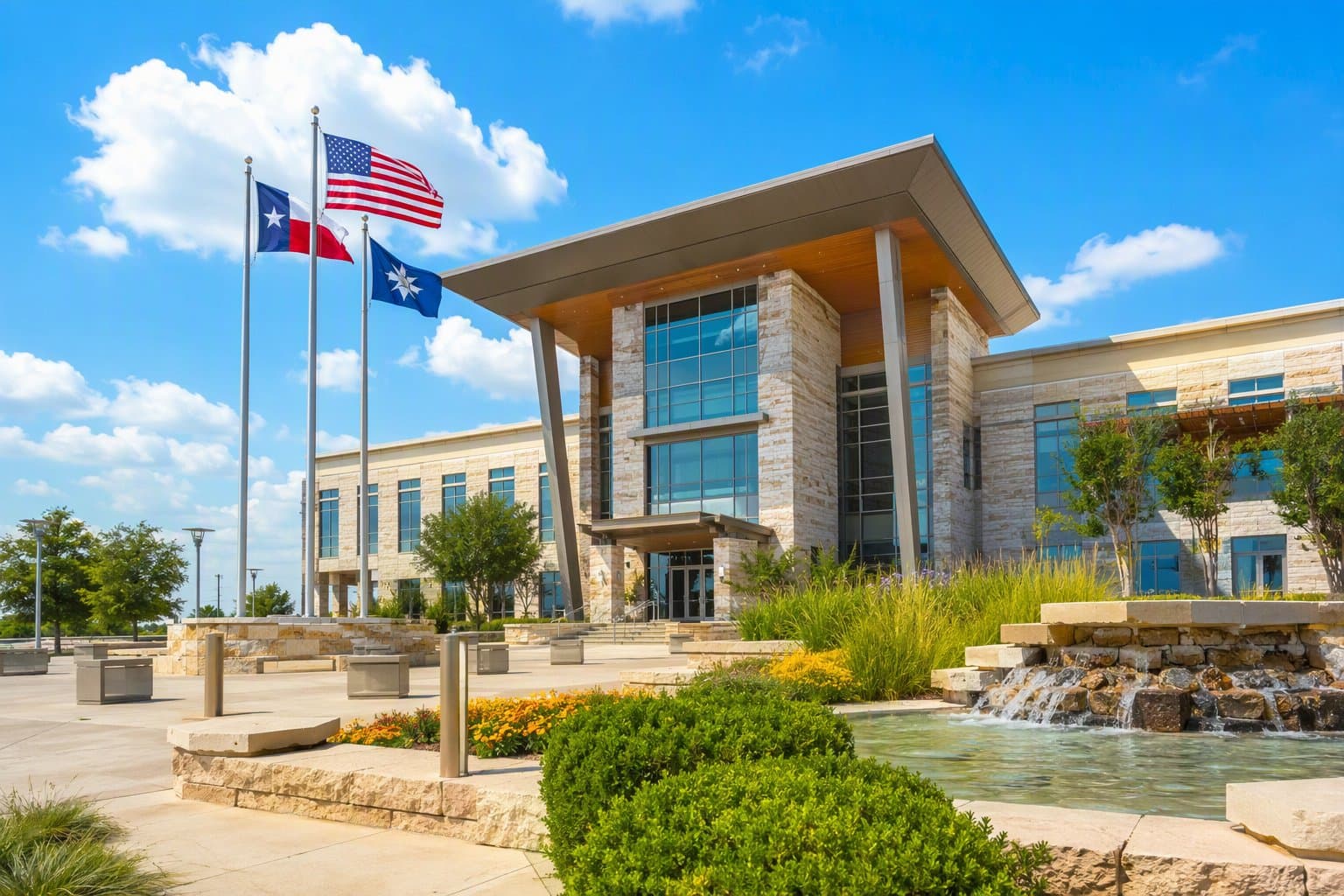Frisco civic building - illustration, Jake Team LLC
