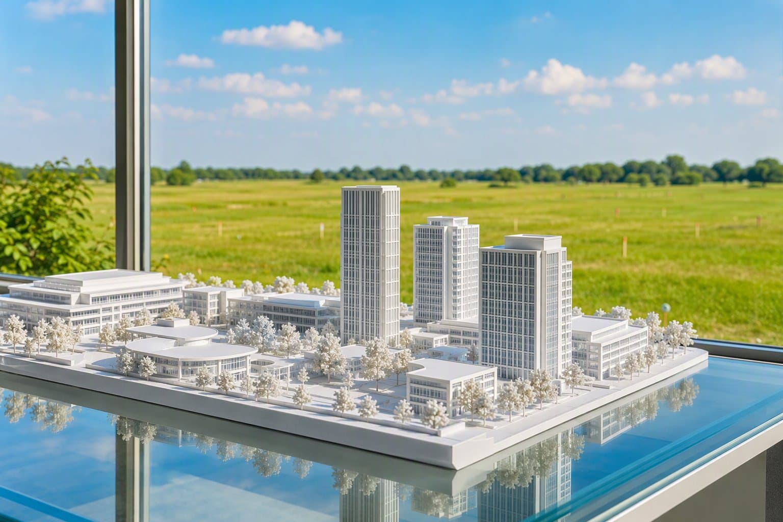 Fields development plan - illustration, Jake Team LLC