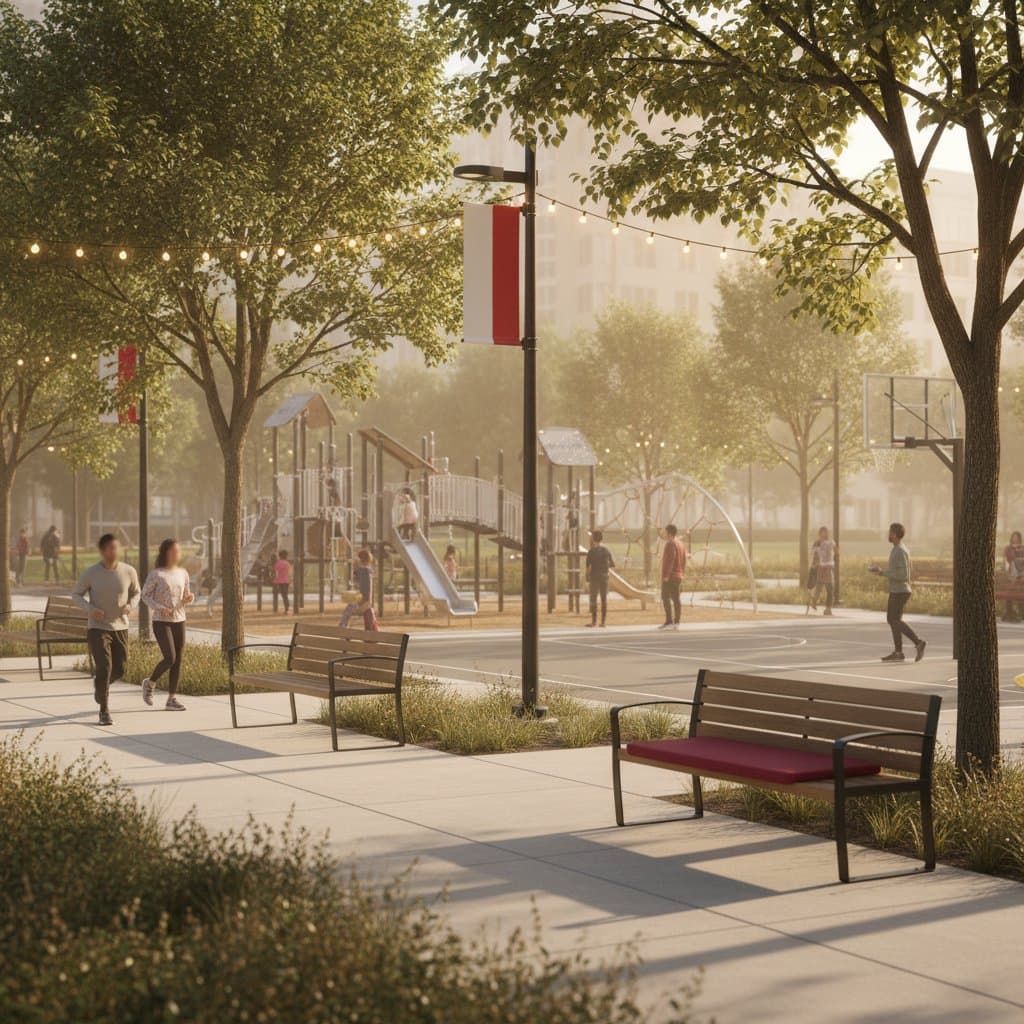 Park renewal - illustration, Jake Team LLC