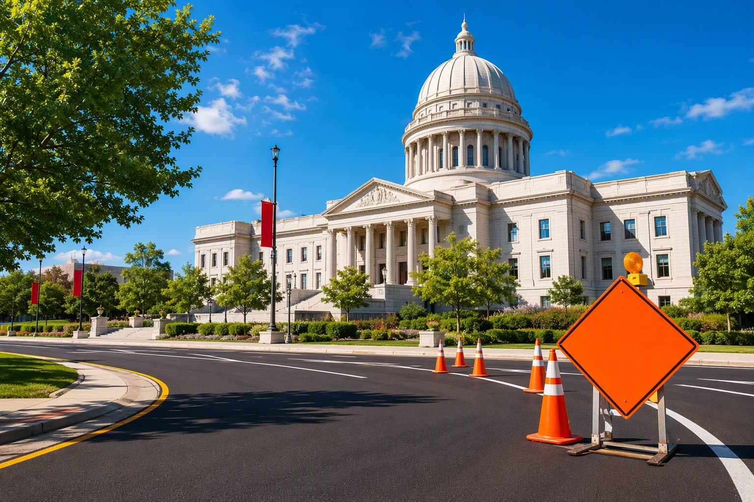 Civic Roadwork - illustration, Jake Team LLC