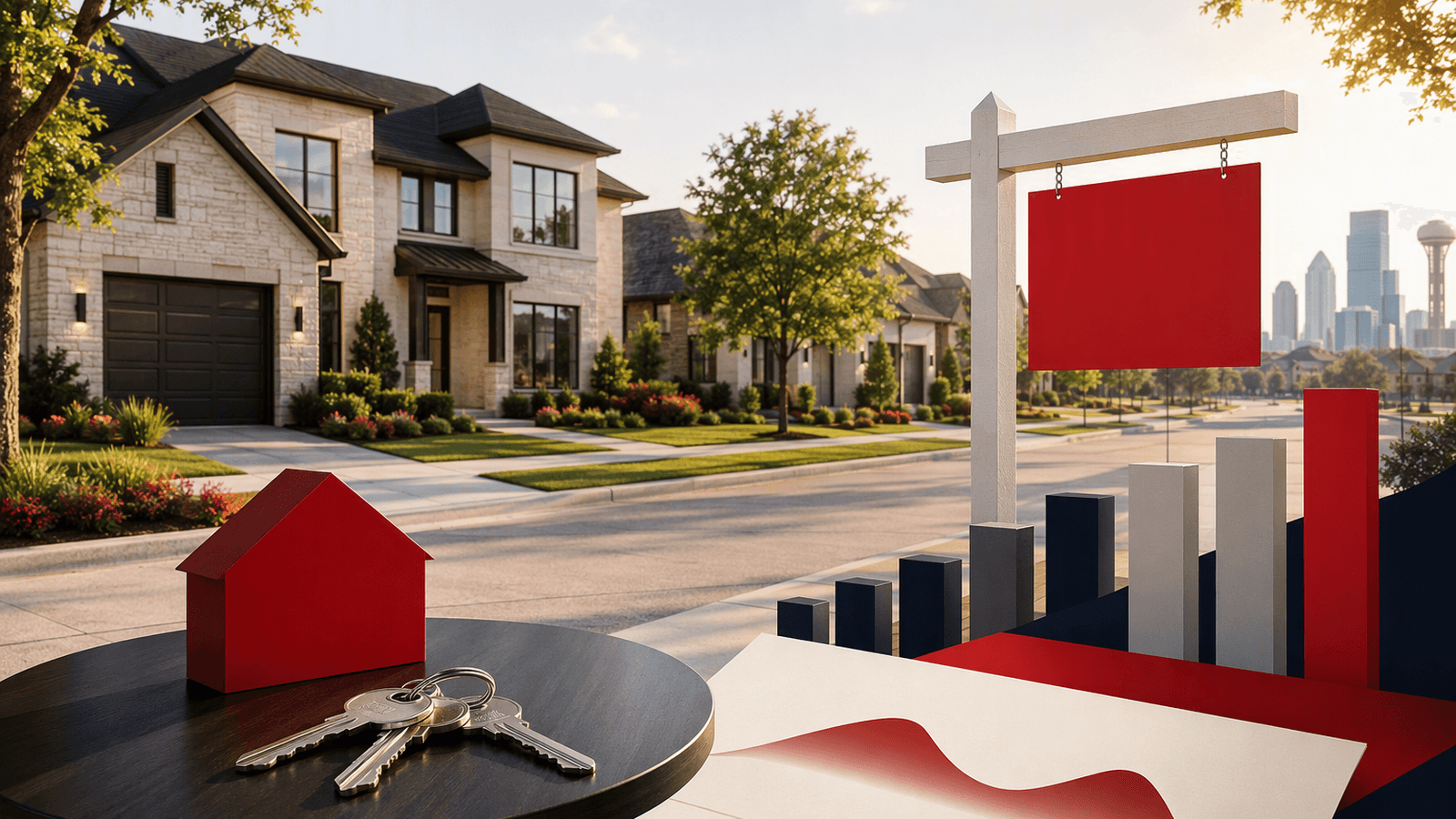 Frisco housing market. Illustration: Jake Team LLC