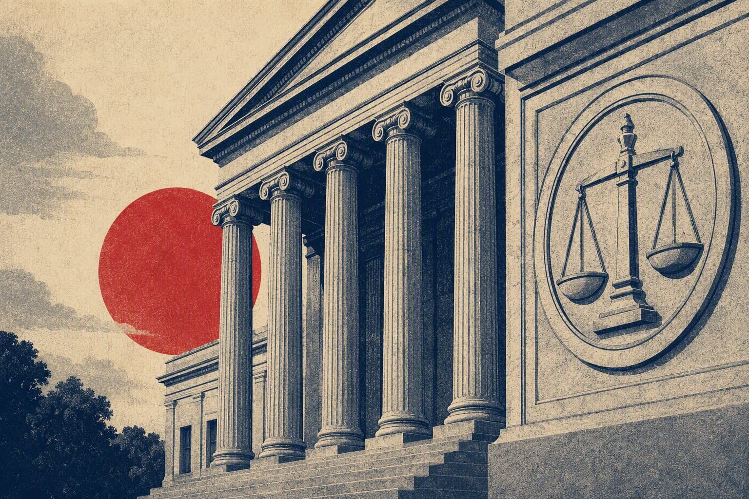 Courts and Justice - illustration, Jake Team LLC