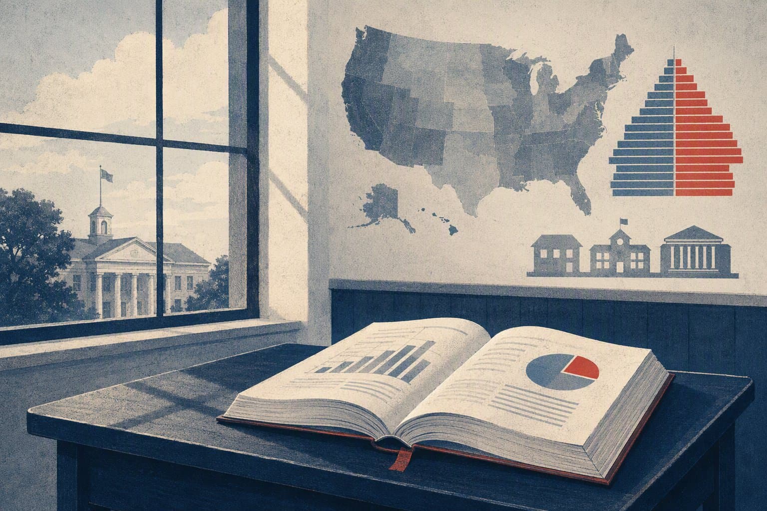 educational shift - illustration, Jake Team LLC
