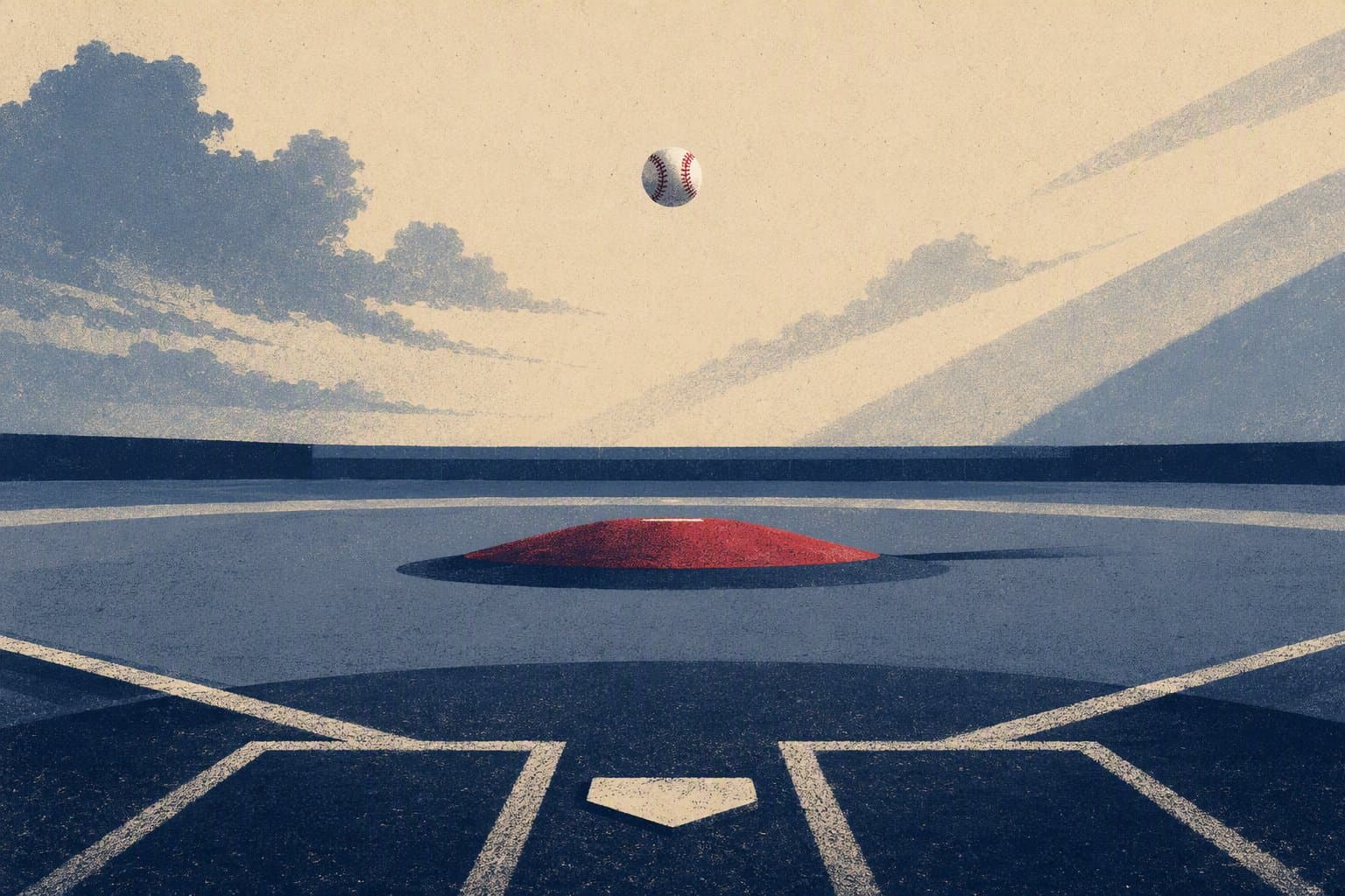 Pitching Dominance - illustration, Jake Team LLC