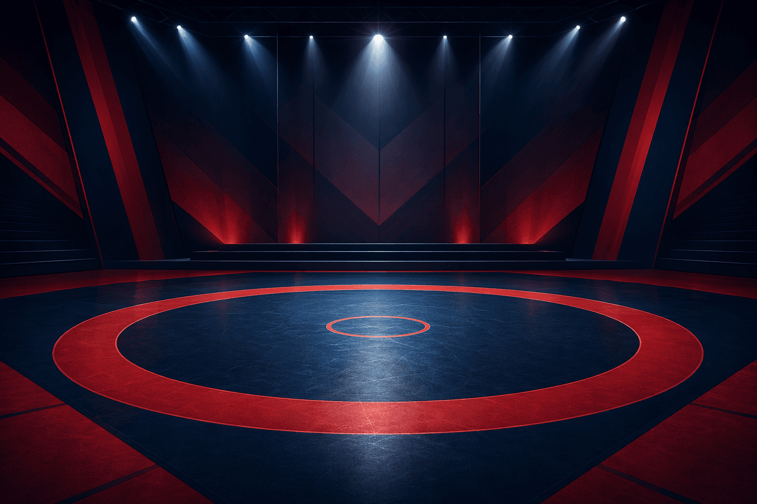 Wrestling Championship - illustration, Jake Team LLC