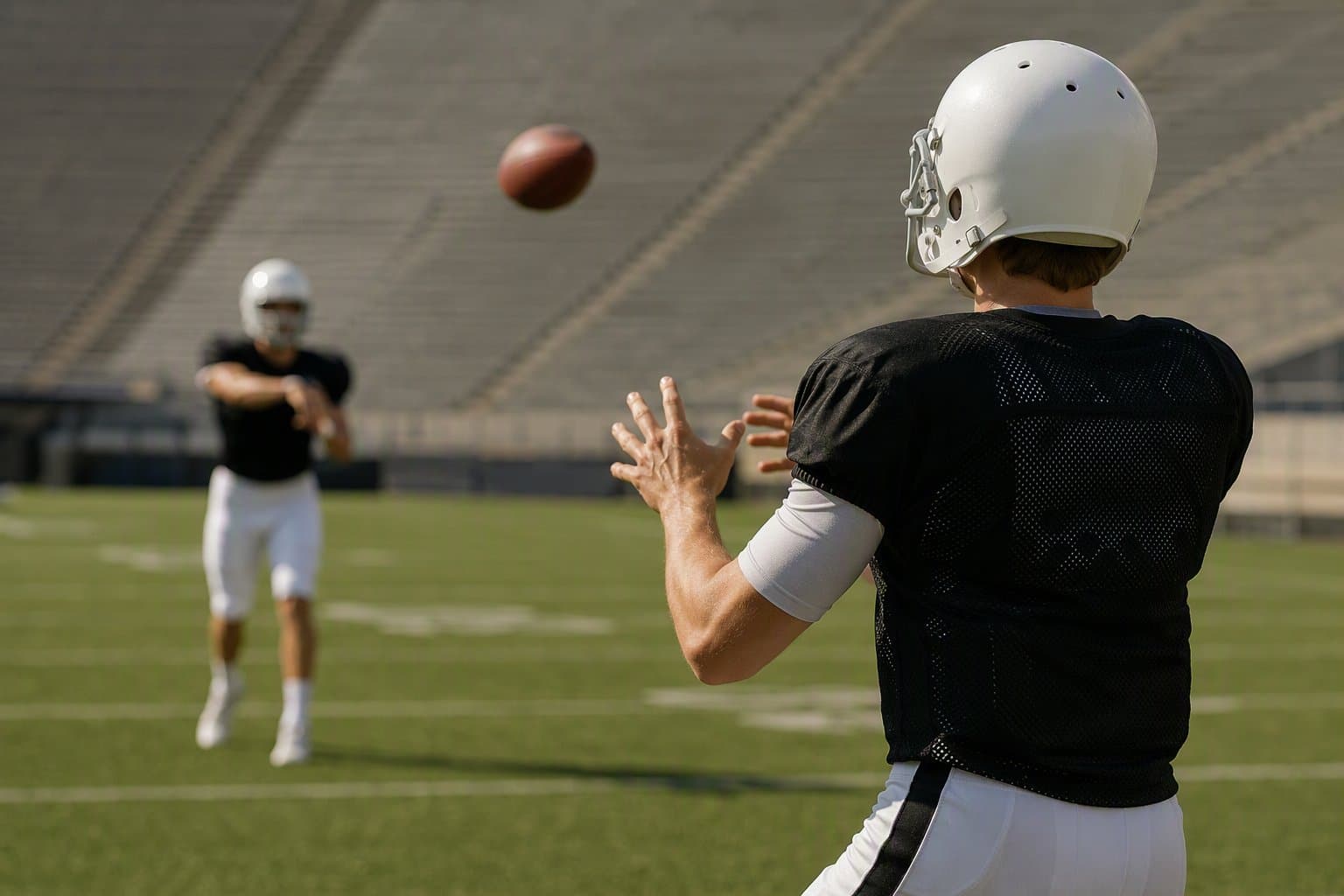 Quarterback Competition - illustration, Jake Team LLC