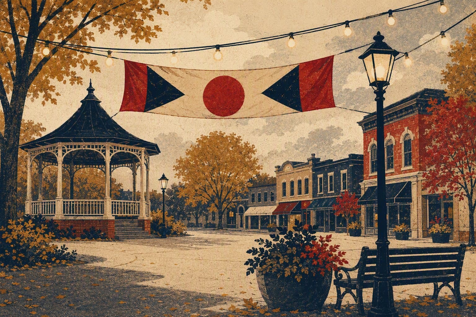 Fall Community Fest - illustration, Jake Team LLC