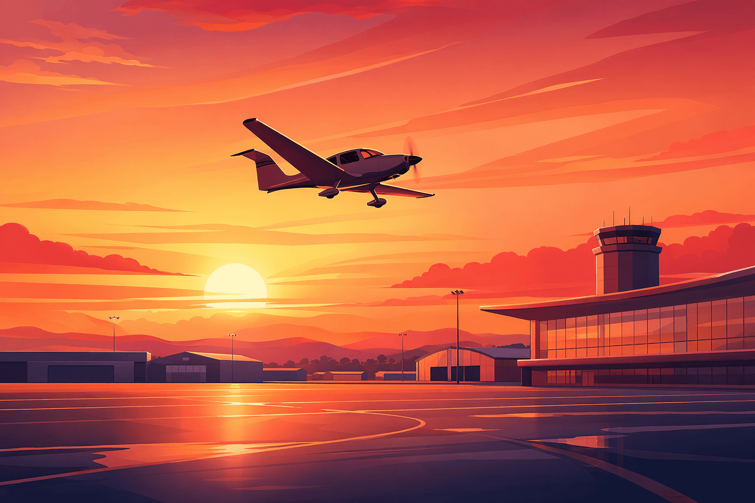 Airport expansion - illustration, Jake Team LLC